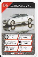 Kw5190 autokaartje cadillac cts 3,2 v6 ( b4 ), Verzenden, Zo goed als nieuw, Auto's