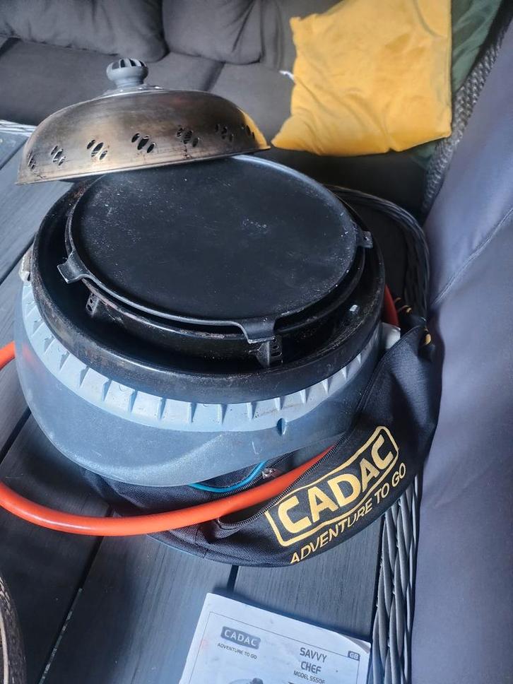 Cadac Savvy Chef BBQ - Draagbare Buitenkeuken, Caravans en Kamperen, Kampeeraccessoires, Gebruikt, Ophalen of Verzenden