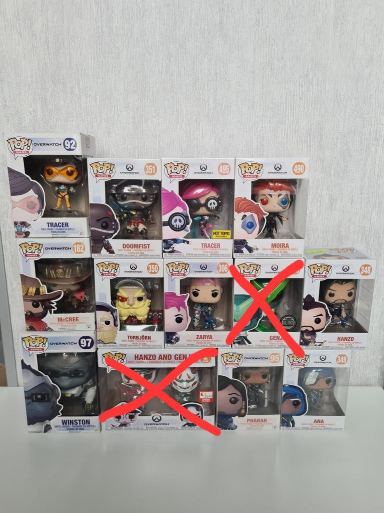 Diverse Overwatch Funko Pops, Ophalen of Verzenden, Zo goed als nieuw