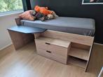 Tiener kind Bed met bureau, Ophalen of Verzenden, Zo goed als nieuw, Eenpersoons