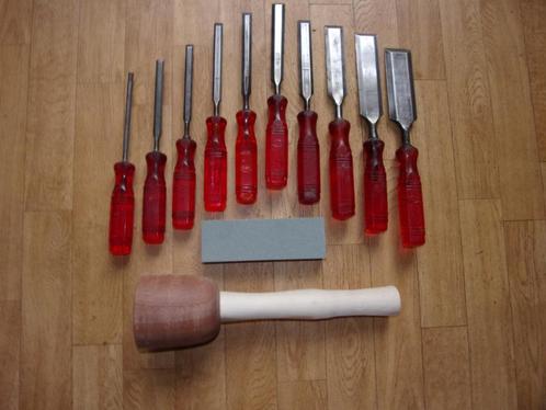 Oude(Nooitgedagt Beitels)Topstaal klasse Zweden jaren 60 !!, Antiek en Kunst, Antiek | Gereedschap en Instrumenten, Verzenden