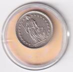 Zwitserland 1/2 Franc 1962 met randtikje, Verzenden, Overige landen, Losse munt, Zilver
