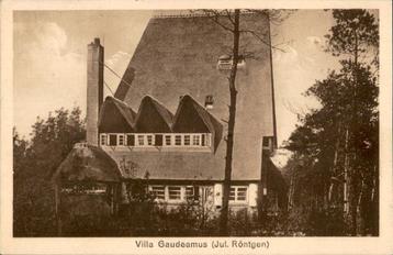 Bilthoven Villa Gaudeamus vJulius Röntgen  st1926 Havekotte beschikbaar voor biedingen