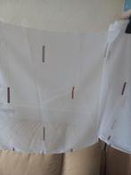 3x Coupon Vitrage Wit / Val 50 cm hoog, 200 cm of meer, Ophalen of Verzenden, 200 cm of meer, Rood