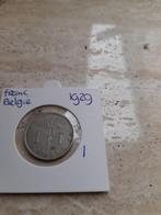 Franc 1929 Belgie, Postzegels en Munten, Ophalen of Verzenden, België, Losse munt
