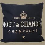XXL kussenhoesje MOËT & CHANDON 60 x 60 cm LAATSTE NU 12,50, Huis en Inrichting, Woonaccessoires | Kussens, Ophalen of Verzenden