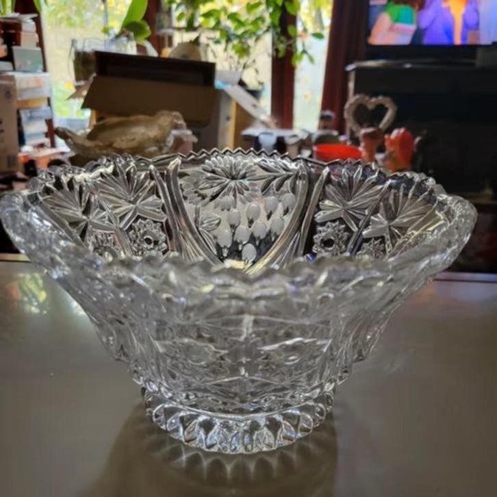 Schalen/ vaas/ hartje., Huis en Inrichting, Woonaccessoires | Schalen en Manden, Zo goed als nieuw, Rond, Glas, Ophalen of Verzenden