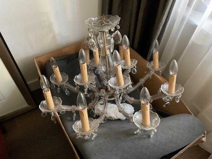 Kroonluchter, 12-armig, Huis en Inrichting, Lampen | Kroonluchters, Ophalen