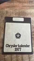 Chrysler kalender 1977, Ophalen of Verzenden, Zo goed als nieuw