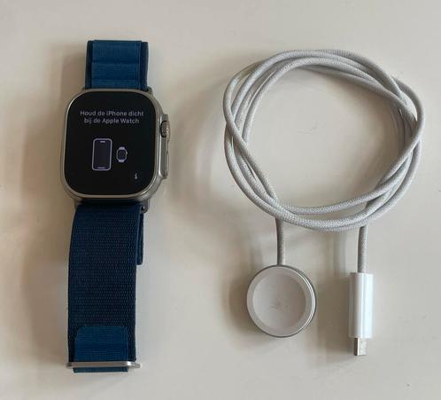 Apple Watch Ultra 2 | 49 MM | Natural Titanium | Nieuwstaat!, Telecommunicatie, Mobiele telefoons | Hoesjes en Frontjes | Apple iPhone