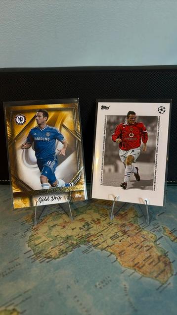 Topps Frank Lampard & Wayne Rooney beschikbaar voor biedingen