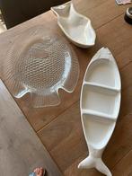 Mooie hapjes/ visschalen, Huis en Inrichting, Keuken | Servies, Ophalen, Gebruikt, Overige stijlen, Schaal of Schalen