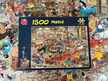 Jan van Haasteren puzzel De hondenshow 1500 stukjes beschikbaar voor biedingen