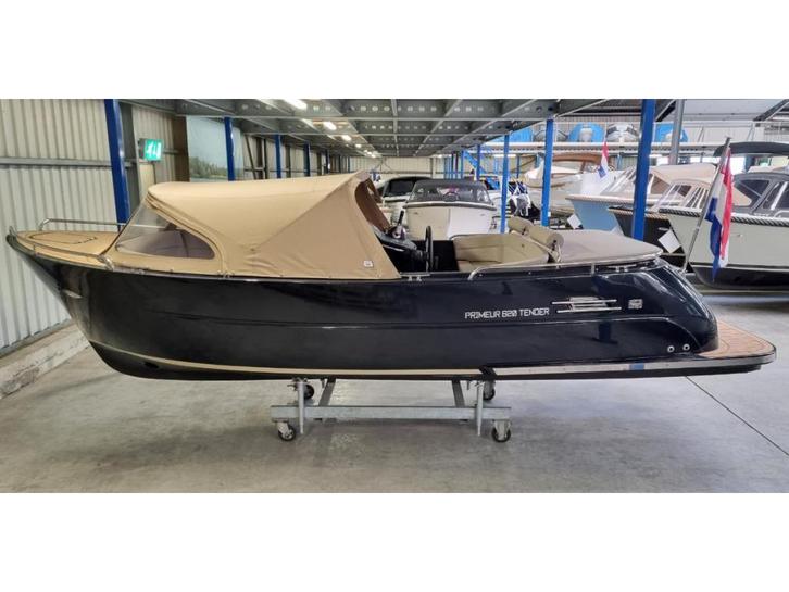 Primeur 620 Tender Mercury 25pk, Watersport en Boten, Sloepen, Nieuw, 10 tot 30 pk, 6 meter of meer, Buitenboordmotor, Benzine