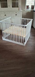 Kinderbox, Ophalen, Gebruikt, Rechthoekig, In hoogte verstelbaar