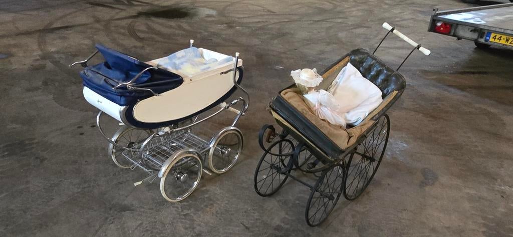 Vintage antieke kinderwagen stroller mutsaerts patria, Ophalen, Gebruikt