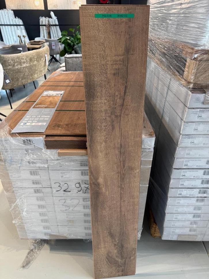 Direct ophalen | Pallet uitverkoop laminaat | Utrecht, Huis en Inrichting, Stoffering | Vloerbedekking, Nieuw, Laminaat, Wit, Crème