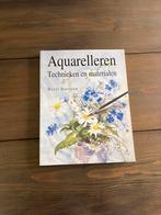 Aquarelleren - Technieken en Materialen Boek, Ophalen of Verzenden, Gebruikt, Waterverf