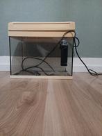 Aquarium inclusief pomp., Dieren en Toebehoren, Vissen | Aquaria en Toebehoren, Ophalen, Gebruikt, Leeg aquarium