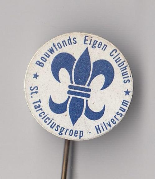 Scouting Hilversum Tarciciusgroep speldje, Verzamelen, Speldjes, Pins en Buttons, Gebruikt, Speldje of Pin, Overige onderwerpen