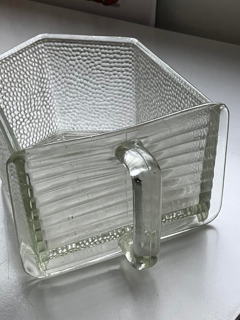 Glazen Gruttersbak ( Piet Zwart ), Gebruikt, Zwart, Minder dan 100 cm, 25 tot 50 cm