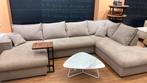 BANKENOUTLET TOT 50% KORTING, Overige maten, Metaal, Landelijk modern ribstof microleer, Hoekbank