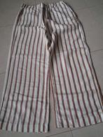 Lindex Bella gestreepte broek maat 38, Maat 38/40 (M), Beige, Lindex, Ophalen of Verzenden