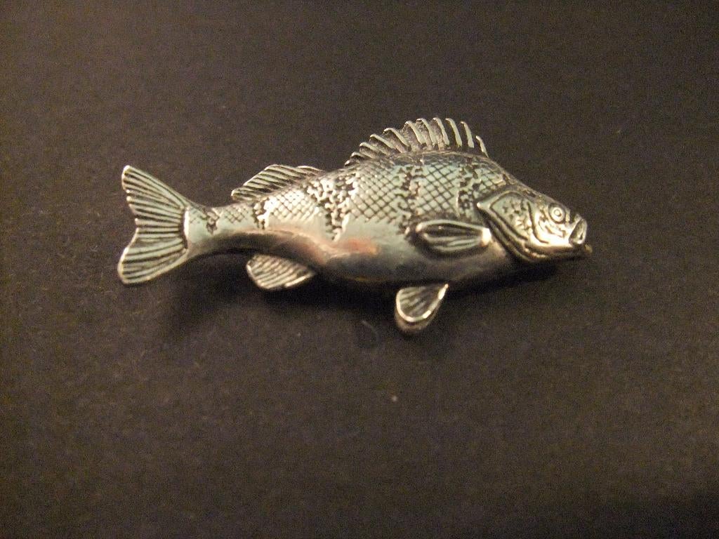 Baars zoetwatervis , pin, Ophalen of Verzenden, Gebruikt, Overige onderwerpen