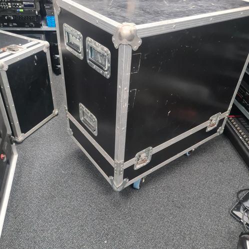 GROTE FLIGHTCASE voor speakers / monitoren, Muziek en Instrumenten, Behuizingen en Koffers, Gebruikt, Overige instrumenten, Flightcase