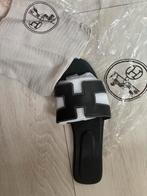 Hermes slippers zwart maat 40 - Nieuw, Ophalen, Nieuw, Zwart, Slippers