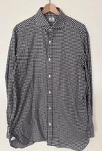 Shirt Luigi Borrelli maat 42 / Large, Kleding | Heren, Overhemden, Bruin, Luigi Borrelli, Ophalen of Verzenden, Zo goed als nieuw