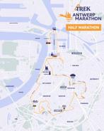 2x Halve marathonticket Antwerpen + medaille gravering !!!!!, Tickets en Kaartjes, Twee personen