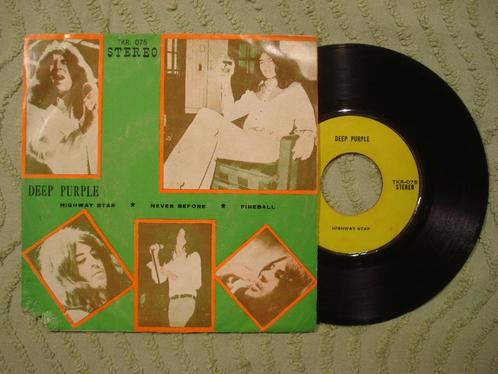 Deep Purple 7" Vinyl EP: ‘Highway star’ (Thailand) TKR-075, Cd's en Dvd's, Vinyl Singles, Gebruikt, EP, Rock en Metal, 7 inch