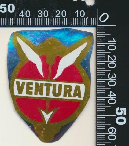 Sticker: Ventura (2), Verzamelen, Stickers, Zo goed als nieuw, Bedrijf of Vereniging, Ophalen of Verzenden