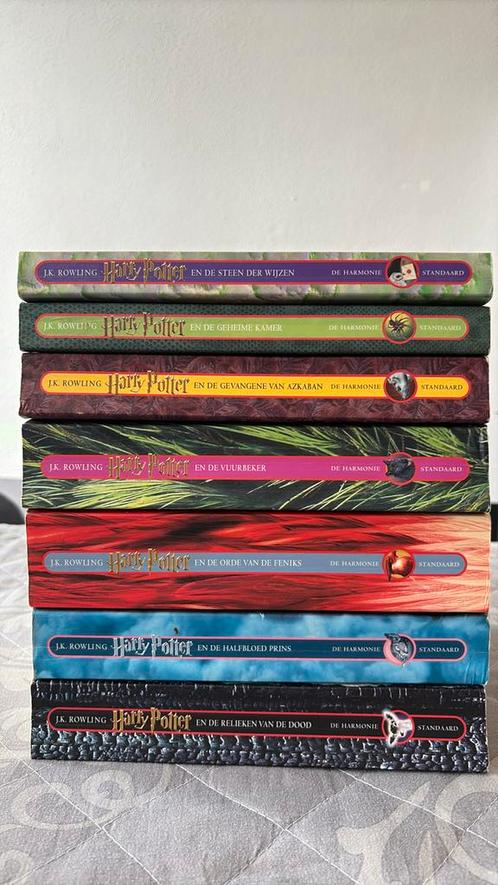 Harry Potter (NL) set 7 boeken, Boeken, Fantasy, Gelezen, Ophalen