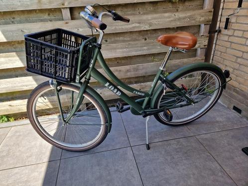 Bike fun kids 'Load' 24 inch, khaki green, Fietsen en Brommers, Fietsen | Meisjes, Gebruikt, 24 inch, Versnellingen, Ophalen
