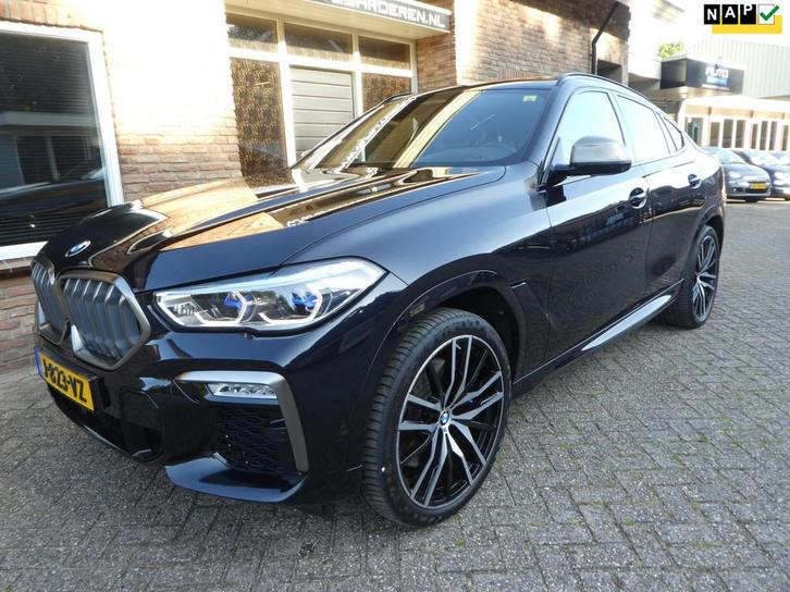 BMW X6 M50d High Executive Leder / Panoramadak / Head up / 2, Auto's, BMW, Bedrijf, Te koop, X6, 360° camera, 4x4, ABS, Achteruitrijcamera