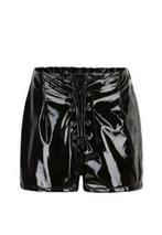 Mooie lakshort met vetersluiting, tm 4XL, Verzenden, Nieuw, Kort