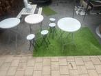 3 sta tafels 4 krukken, Ophalen, Gebruikt