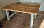 Eikenhouten gezinstafel  1.80/0.90, Huis en Inrichting, Tafels | Eettafels, Ophalen, Gebruikt, 100 tot 150 cm, Eikenhout