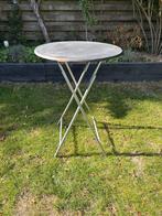 Ronde tuintafel - Gebruikt, Ophalen of Verzenden, Gebruikt, Rond, Metaal