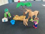 Playmobil 6949 dierenarts met paard, veulen., Ophalen of Verzenden, Zo goed als nieuw