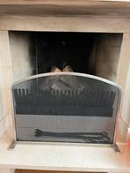 Openhaard spat scherm, Huis en Inrichting, Haarden, Ophalen, Zo goed als nieuw, Vrijstaande haard, Houthaard