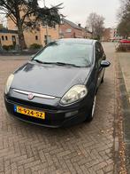 Fiat Punto 1.4 5DR 2010 Blauw, Auto's, Voorwielaandrijving, Stof, 4 cilinders, Handgeschakeld
