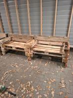 Pallet Banken, Ophalen, Gebruikt, Hout