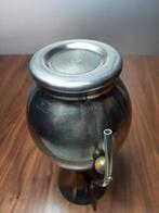 Metalen vaas. DOVO Hoogte 23,5 cm. Breed: 14,5 cm., Antiek en Kunst, Ophalen of Verzenden