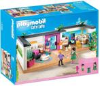 PlayMobil Moderne Luxevilla (5574 + 6 uitbreidingen), Kinderen en Baby's, Speelgoed | Playmobil, Complete set, Gebruikt, Ophalen