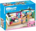 PlayMobil Moderne Luxevilla (5574 + 6 uitbreidingen), Complete set, Gebruikt, Ophalen