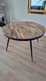 Ronde Eethoektafel ZGAN - Diameter 120cm, Huis en Inrichting, Rond, Ophalen of Verzenden, Zo goed als nieuw, Modern