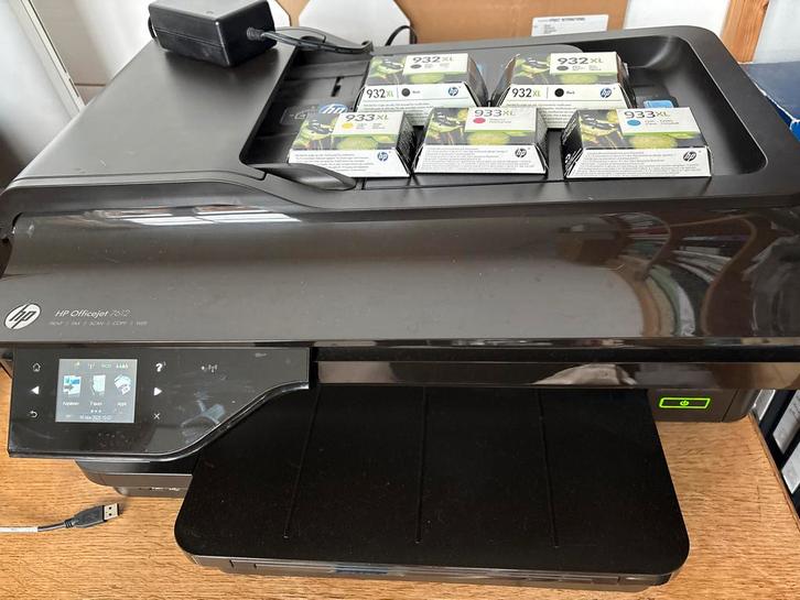 HP Officejet 7612 All-in-One Printer, Computers en Software, Printers, Gebruikt, All-in-one, Inkjetprinter, Kleur printen, Draadloos